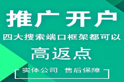 信息流推广开户的五大经典案例